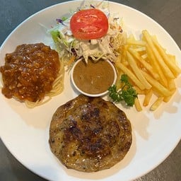 สเต็กหมูพริกไทยดำ