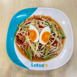 ตำไทย ไข่เค็ม  ส้มตำเจ๊ติ๊ก