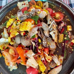 สุดคุ้มสไตล์ตำนัวร์ปลาชุดใหญ่1ชุด+ตำนัวร์ทะเล1+ข้าวเหนียว2+ปลาตัด35ชิ้น