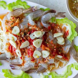 กุ้งแช่น้ำปลา