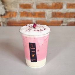 ชากุหลาบนมสด