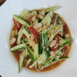 ตำแตง          Spicy cucumber salad