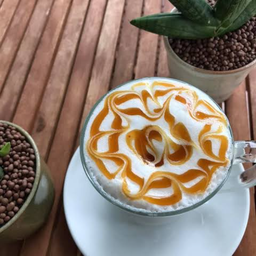 Hot Caramel Fresh Milk