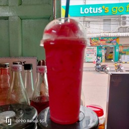 แตงโมปั่น น้ำแดง