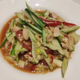 ตำแตงเจ          Spicy cucumber salad J