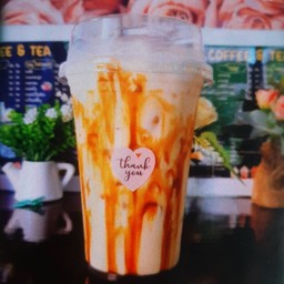 นมสดบราวชูก้า เย็น