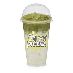 มัทฉะลาเต้เย็น