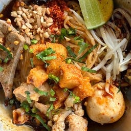 ก๋วยเตี๋ยวเรือแห้ง(สูตรเผ็ด)