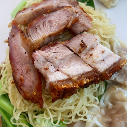 บะหมี่หมูแดง ไม่เกี๊ยว