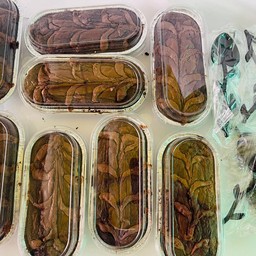 ฟัจด์บราวนี่นูเทลล่าเข้มข้น ถาด 13cm พร้อมช้อนน่ารัก