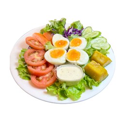 สลัดไข่ต้ม 230kcal