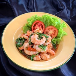 กะเพรากุ้ง