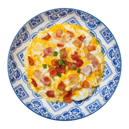 ข้าวราดไข่ข้น