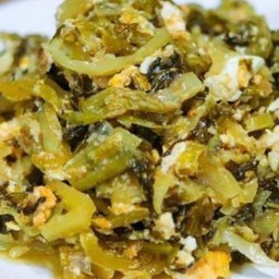 ผัดผักกาดดอง