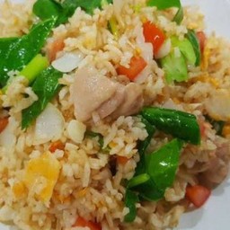 ข้าวผัดคะน้าไก่