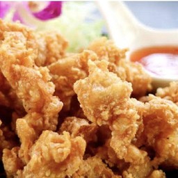 เอ็นไก่ทอด Deep fried chicken tendon