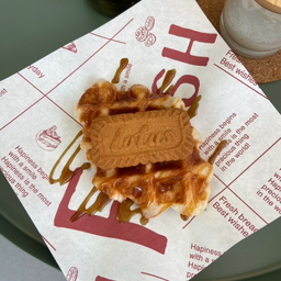 Mini Croffle Caramel Biscoff