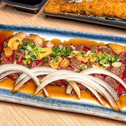 ยำเนื้อญี่ปุ่น (Beef tataki)