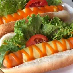 ขอนปังฮอทดอกทอด