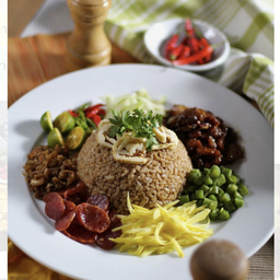 V1 ข้าวคลุกกะปิไก่หวาน