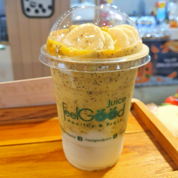 กล้วยหอม+เสาวรส ปั่นสมูตตี้