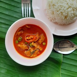 [อร่อยซ่ากับโค้ก] พะแนงหมู +  โค้ก ออริจินัล (กระป๋อง)