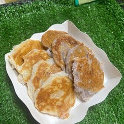 ขนมบ้าบิ่นมะพร้าวอ่อน ตลาดนัดรถไฟปราณบุรี