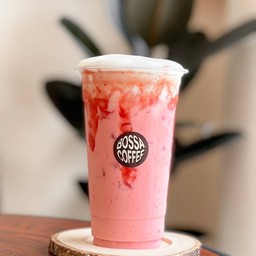 นมสด สตรอว์เบอร์รี่