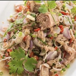 ยำทูน่า Tuna spicy salad