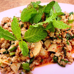 ลาบเนื้อ