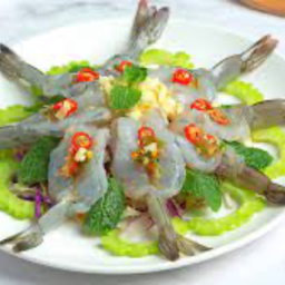 กุ้งแช่น้ำปลา