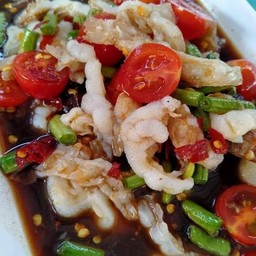 ยำเล็บมือนาง Chicken feet spicy salad