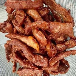 ตัวกลมหมูทอดแดดเดียว สาขา 2