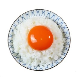 Japanese Rice with egg yolk