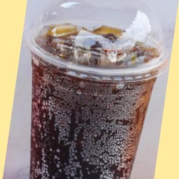 น้ำอัดลมแก้วโอ่ง เลือกน้ำเลยค่ะ