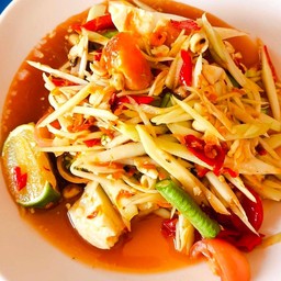 ตำไทยไข่เค็ม