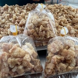 แคปหมูติดมันสูตรโบราณ (ทางร้านทำเอง)