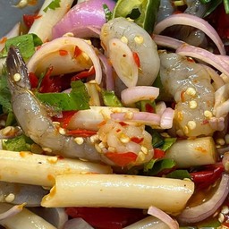 ยำกุ้งสด