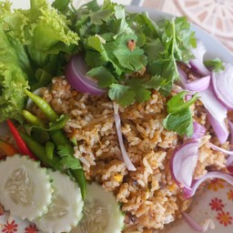 ข้าวผัดปลากระป๋องหมาล่า