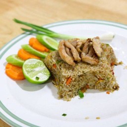 ข้าวผัดมะนาวพริกสด ไก่