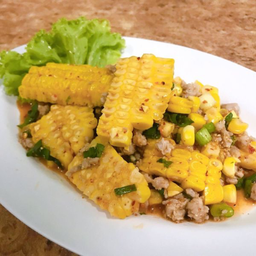 ลาบข้าวโพด
