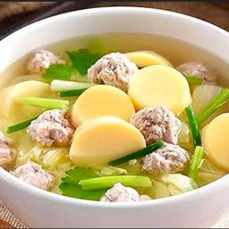 ต้มจืดเต้าหู้หมูสับ