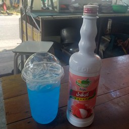 บลูลิ้นจี่โซดา