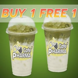 มัทฉะลาเต้ 1 แถม 1