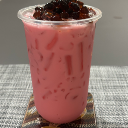 นมชมพูเย็น