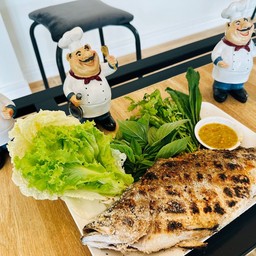 กะพงเผาเกลือน้ำจิ้มสูตรเด็ด