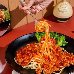 สปาเก็ตตี้ ซอสหมู