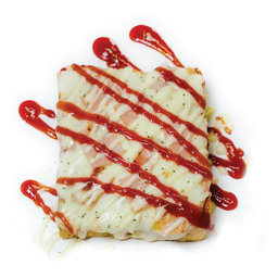 ปังปิ้งพิซซ่าแฮมไก่