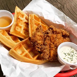 ไก่ทอดและวาฟเฟิล (Chicken&Waffle)