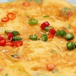 ข้าวไข่เจียวทรงเครื่อง ข้าวผัดผลไม้